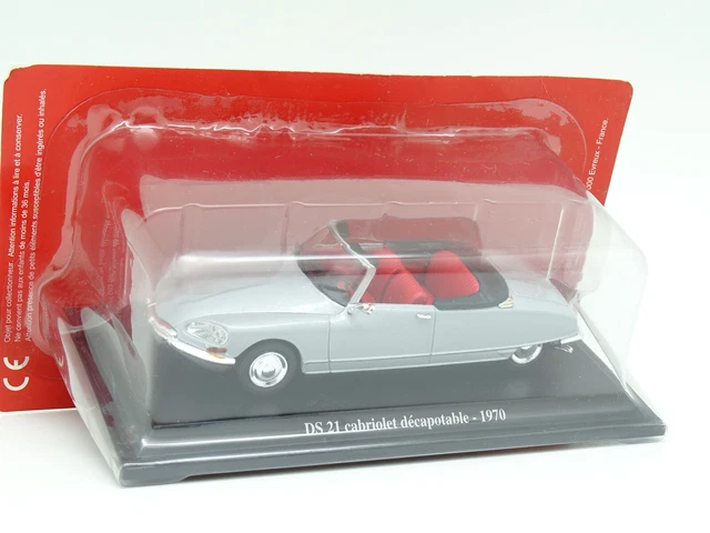 UH Presse 1/43 - Citroen DS 21 Cabriolet 1970 Grise