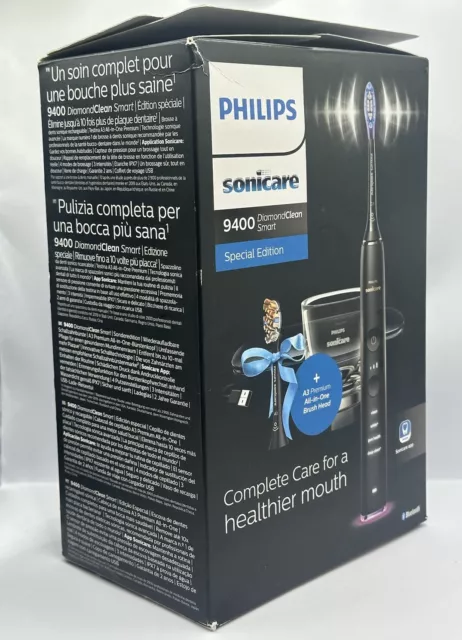 PHILIPS Sonicare HX9917/89 DiamondClean Smart 9400 Elektrische Zahnbürste Schwar