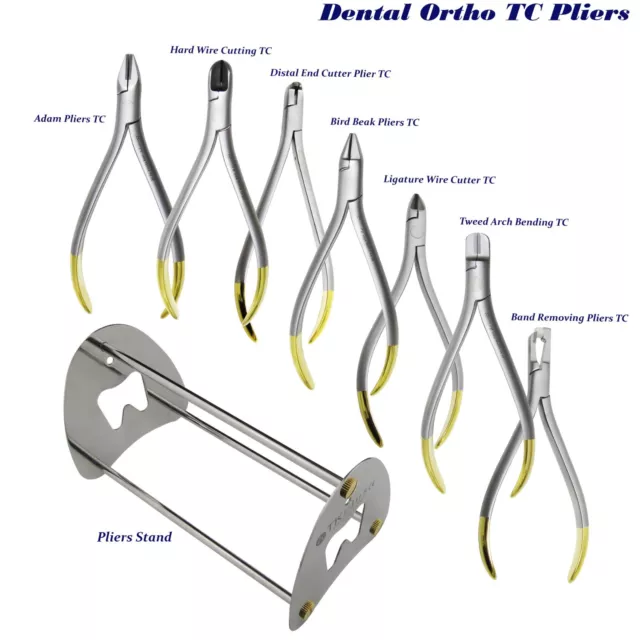 Support de pinces de pliage en fil dur distal Weingart Adams en orthodontie dentaire