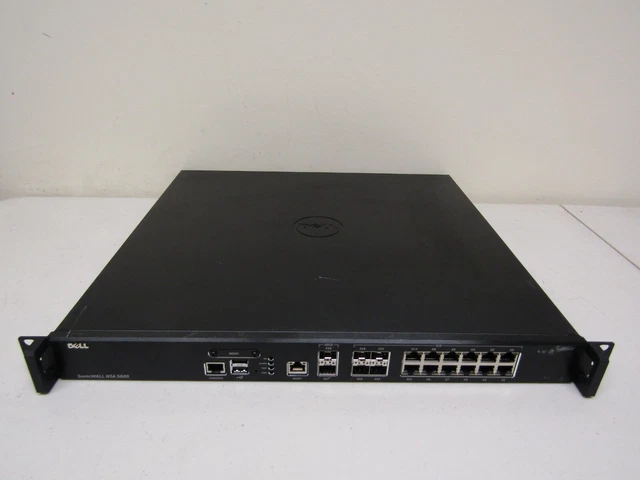 SonicWALL 1RK26-0A4 NSA 5600 Network Security Appliance Firewall SonicWALL 1RK26-0A4 NSA 5600 Network Security Appliance Firewall