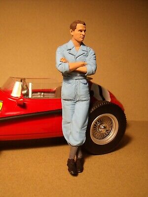 FIGURINE 1/18  GIRL  ALIZEE  VROOM  NOT PEINT  FOR  AUTOART  MINICHAMPS  CMR 
