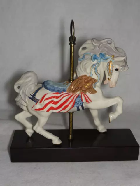 Ticonderoga Bicentennial Horse 1976 Cybis 13" Porcelain Ltd Ed Figure