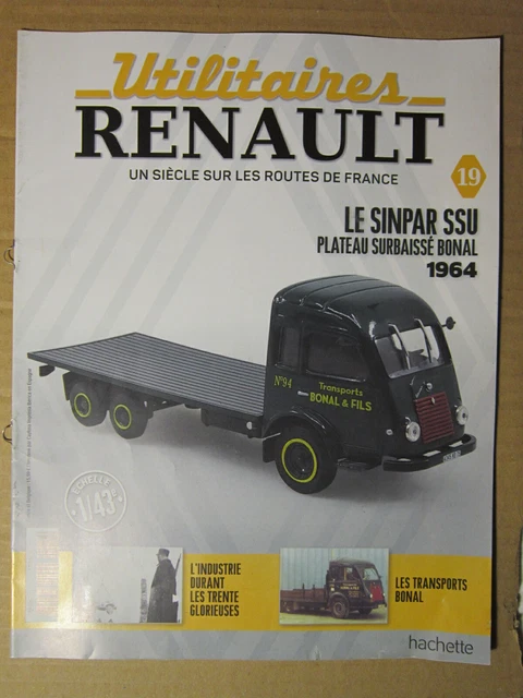 MAGAZINE UTILITAIRES RENAULT N°19 SINPAR SSU PLATEAU SURBAISSE BONAL