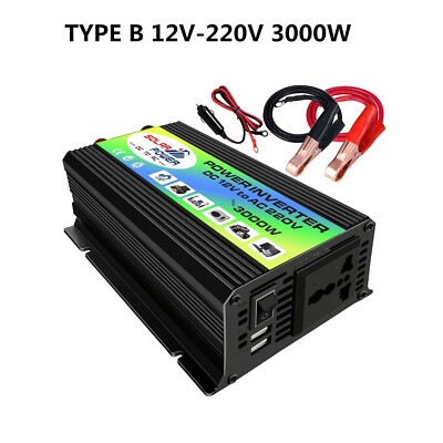 chargeur convertisseur 12v 220v