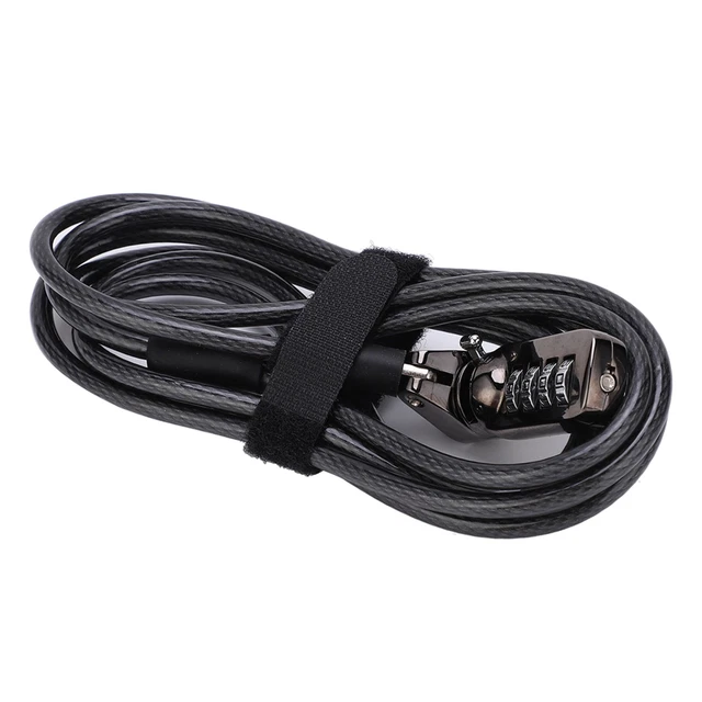 EXTENDED KEYLESS DIGITAL Anti Theft Coded Combination Lock For Laptop ...