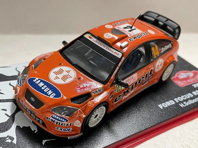 Ford Focus RS WRC 07 Solberg Rally Montacarlo 2008 1:43 Ixo Altaya Diecast