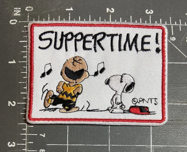 SUPPERTIME SNOOPY CHARLIE Brown Cartoon Peanuts Comic Strip Schulz ...