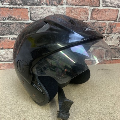 Parasoleil 57/58-M Casque de Moto HJC HJC c70 Trocky MC-7SF Orange Casque 