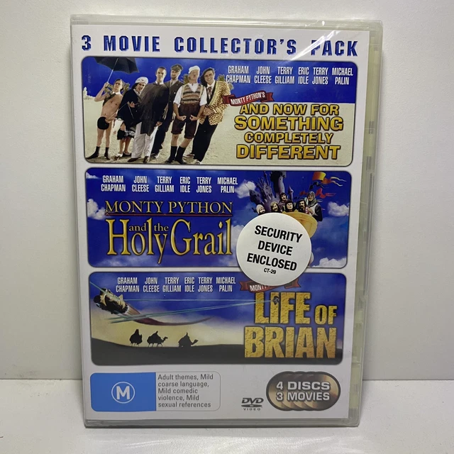 MONTY PYTHON : 3 Movie Collector's Pack DVD Region 4 - New & Sealed $18 ...