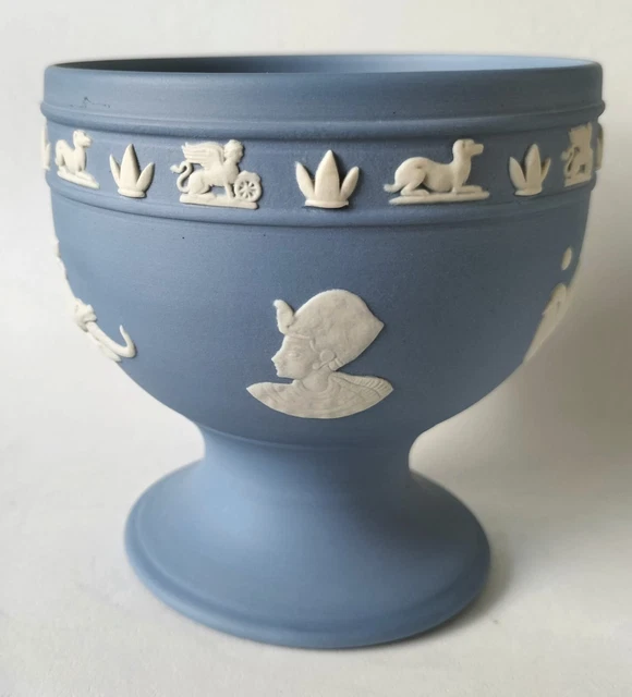 Wedgwood Azul Jasperware Egipcio Copa