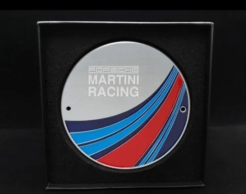 Limited Porsche parts Badge Martini racing Collection 0439 / 2000 WAP0508 JP