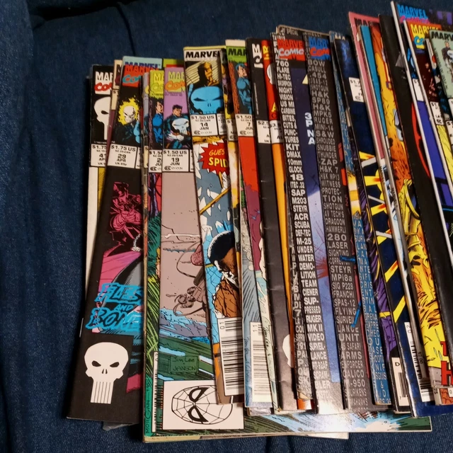 The Punisher 33 Issue Marvel Comics Lot Run Collection war journal zone annual 2 3