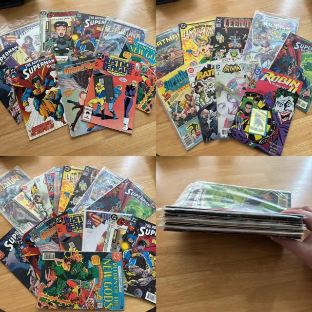 DC Comics Lot Bundle X 18 - Batman Justice League Superman & More