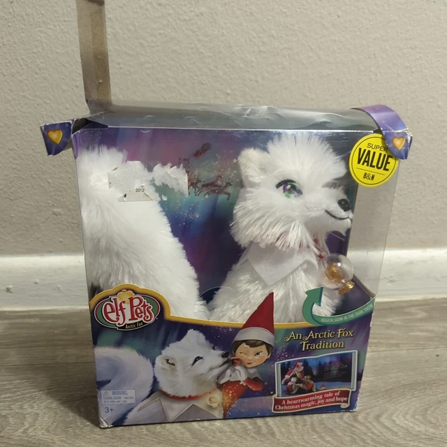 Elf On The Shelf Pets An Arctic Fox Tradition Plush and Storybook New