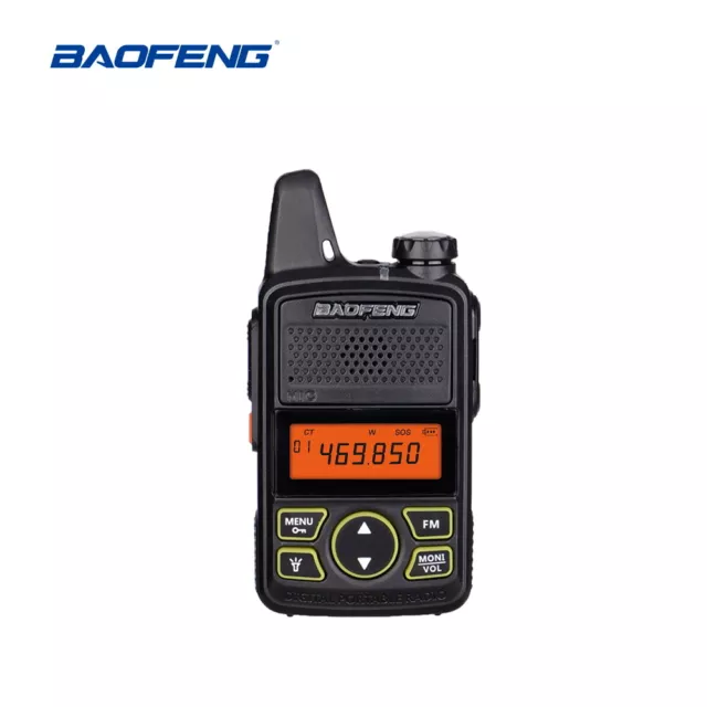 BAOFENG BF-T1 Walkie Talkie MINI Radio UHF 400-470MHz FM Transceiver With PTT