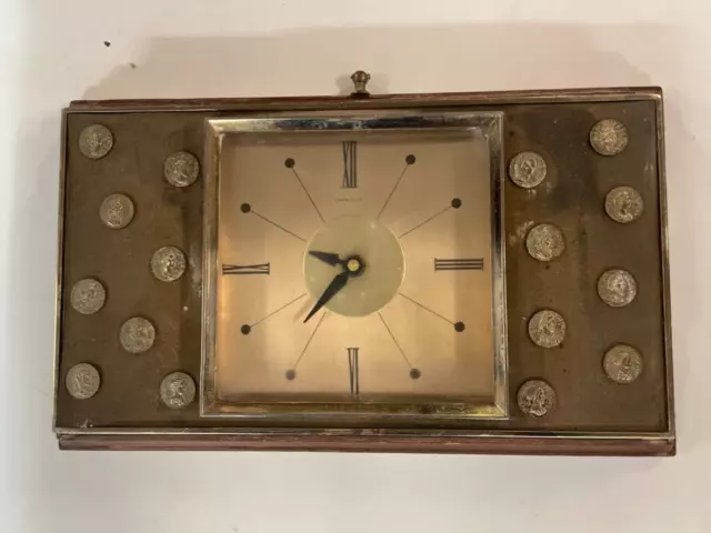 Beautiful  Vintage Caravelle Mid Century Wall Clock  Rare  Accurate Time