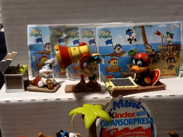 Kinder Ferrero Surprise Aux Choix Mini Baby Looney Tunes Pirates Series Top Rar 2