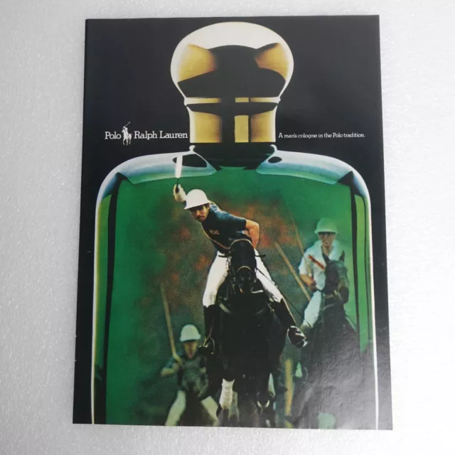 Vintage Print Ad Polo Ralph Lauren Cologne Sports Illustrated Sep 3, 1990