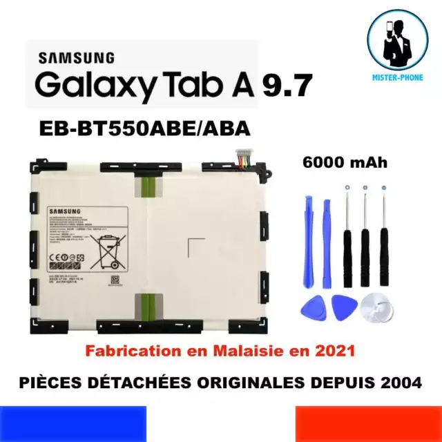 NEU AKKU ACCU SAMSUNG EB-BT550ABE GALAXY TAB A 9.7 SM-T550 T550 6000mA OEM