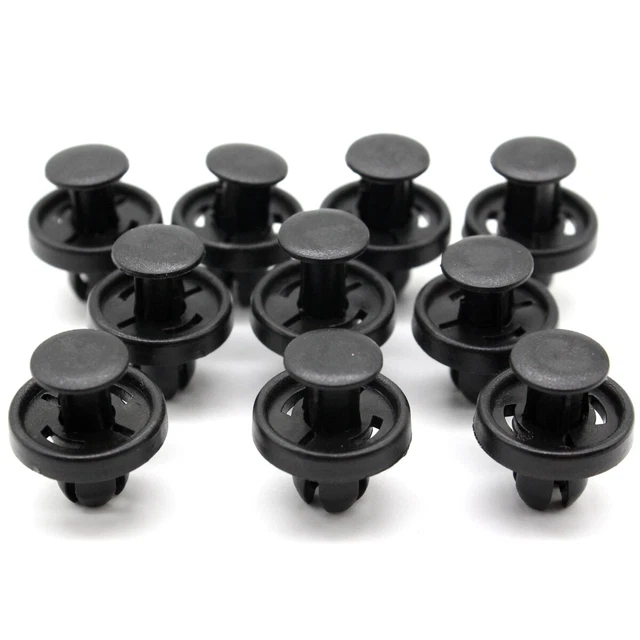 10 CLIPS FENDER Liner, Engine Cover PushType Retainers For Subaru