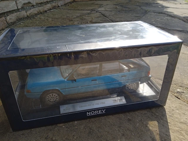 1/18 Norev Citroën BX 16 TRS 1983 Bleu Lagune 1/18 - Édition Limitée 