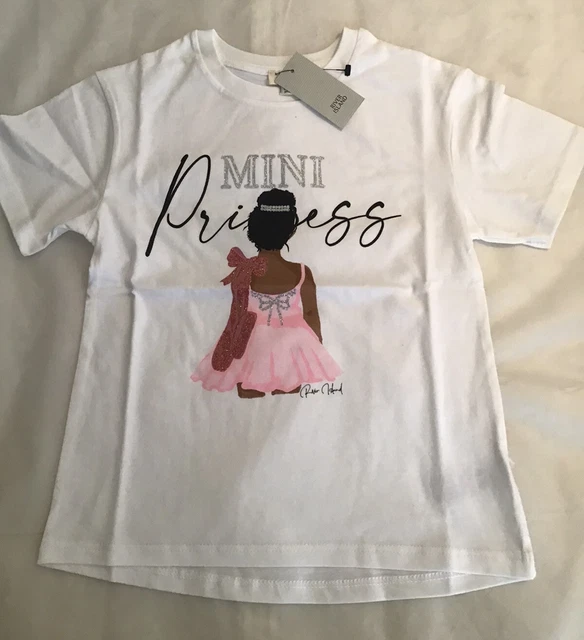 River island mini girls aged 4-5 years princess T-shirt set BNWT 7