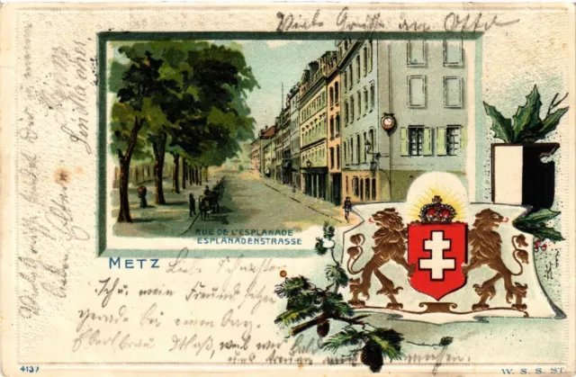 Cpa Ak Metz (473961)