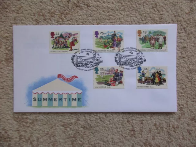 1994 Summertime Gpo Unadd. First Day Cover, Nat. Assoc. Of Local Councils H/S
