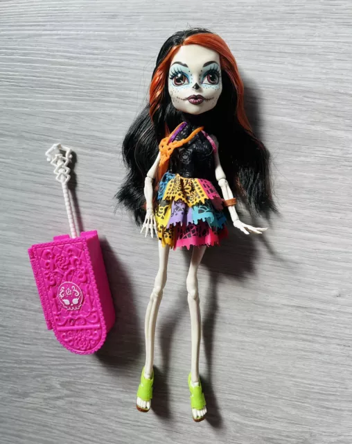 Monster High Puppe Skelita Calaveras Scaris City of Frights TOP Zustand