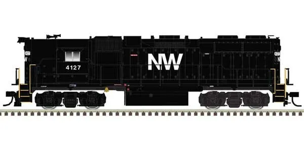 10004069 HO Atlas EMD GP38 High Nose - Standard DC Norfolk & Western #4108