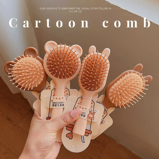 Mini Cute Girl Heart Hair Comb Plastic Hair Comb