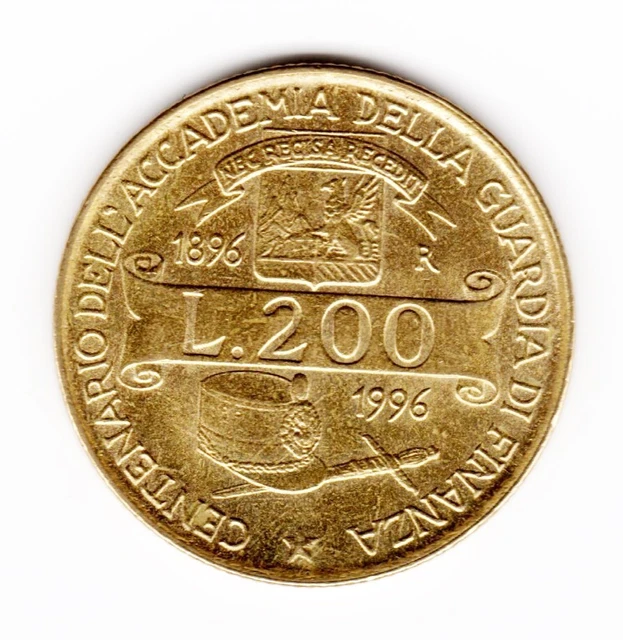 200 LIRE Centenario Dell’accademia Della Guardia Di Finanza 1896 EUR 50,00 PicClick IT 200 LIRE Centenario Dell’accademia Della Guardia Di Finanza 1896 EUR 50,00 PicClick IT