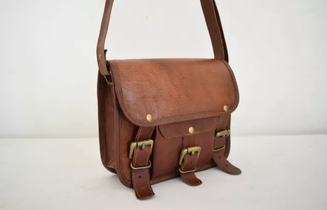 Femmes Femme Cuir Fourre-Tout Sac à Main Messager Bandoulière Cartable 8