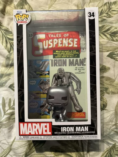 Iron Man #34 Funko Pop! Marvel Comic Cover - Avengers