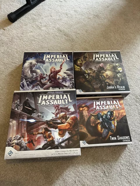 Star Wars Imperial Assault Miniatures Board Game - Plus Expansions and 3D Prints