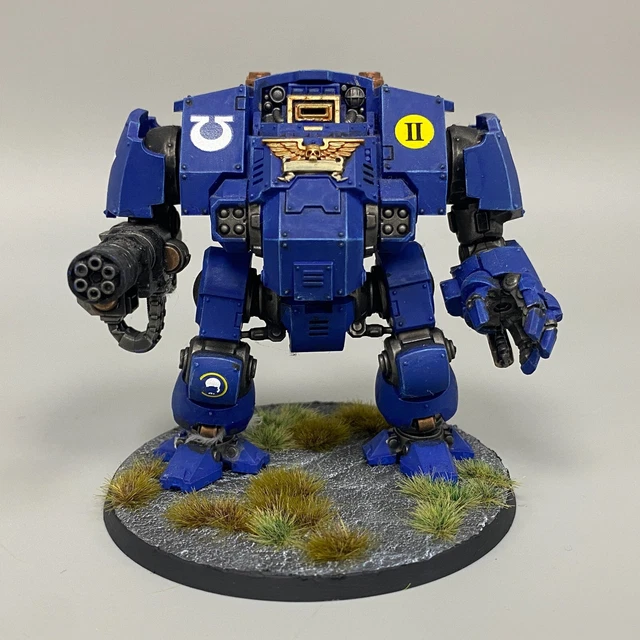 GW WARHAMMER 40K Space Marine Primaris Redemptor Dreadnought peint SW