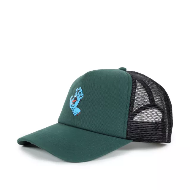 Santa Cruz Screaming Hand Trucker Cap Dark Green