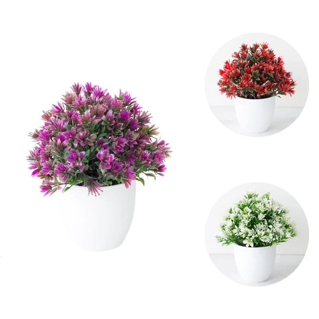 Simulación planta en maceta no sorprendente artificial artificial decorativo
