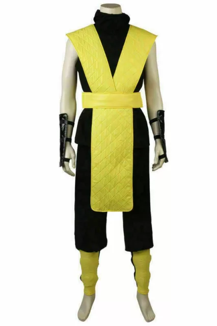 Mortal Kombat X Scorpion Full Set Cosplay Costume Halloween Custorm Made