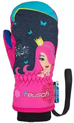 Manopola, Guanto Bambina waterproof, da sci, tempo libero, principessa, REUSCH