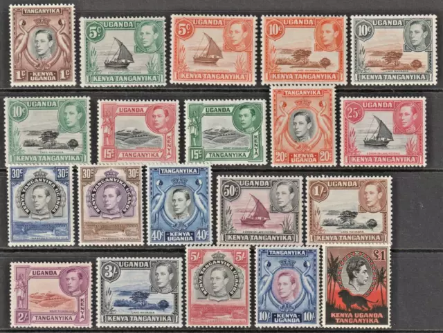 KUT - KGVI COMPLETE SET of 20 to £1 *MINT HINGED* SG 131-150 (CV £450+)