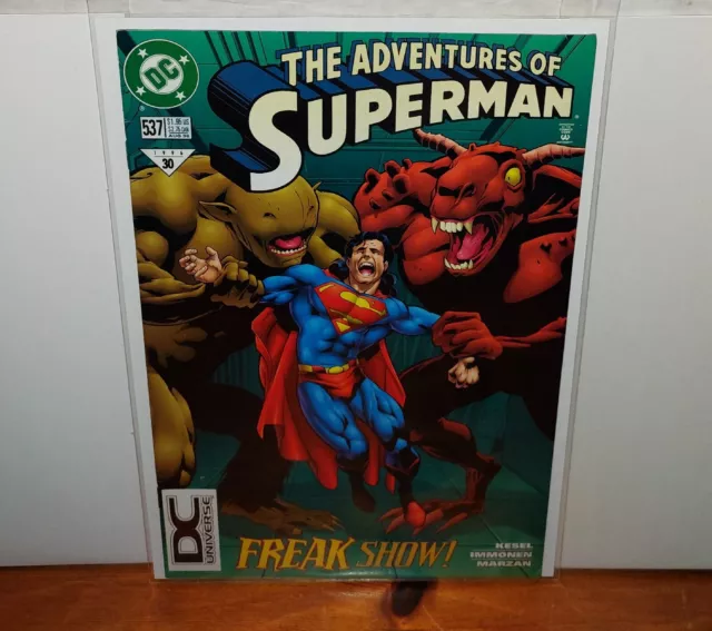 Adventures Of Superman #537 Rare DC Universe Logo Variant DC Comics 1996