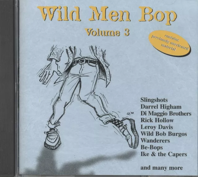 Various - Wild Men Bop - Vol.3 (CD) - Revival Rock & Roll/Rockabilly