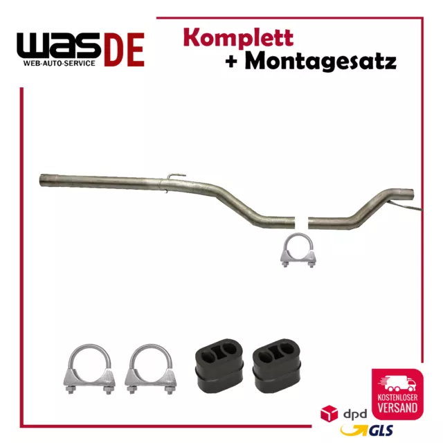 Auspuff Mittelrohr Opel Signum & Vectra C Caravan 1.9 CDTI + Montagesatz