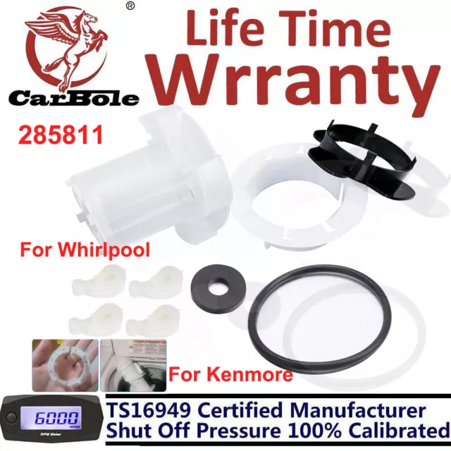 Washer Agitator Dogs Cam Kit for 285811 Whirlpool Kenmore Maytag Admiral