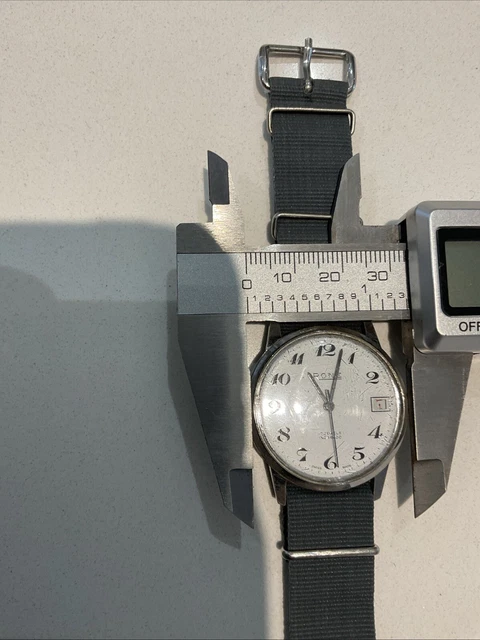 1970’S MEN’S RONE Incablock 17 Jewels Mechanical Watch Swiss Made £150. ...