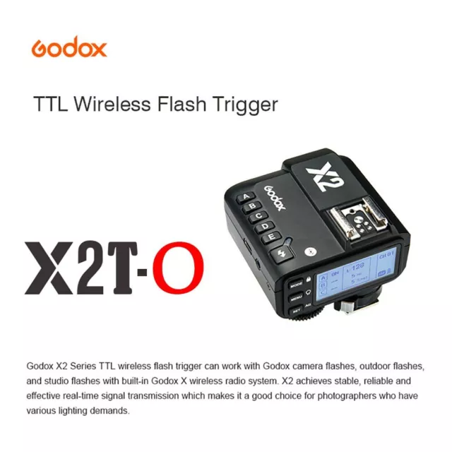 Godox X2T-O Bluetooth Smarphone Mobile Appr Control Transmiter Fr Olympus Camera