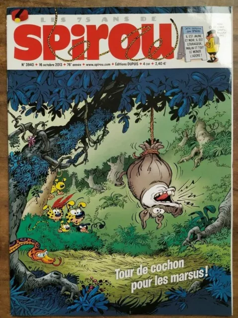 Spirou nº 3940 / 16 octobre 2013