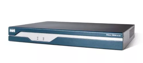 CISCO 1800 Router serie 1841 con 32mb Compact Flash + SERIAL CONN WIC 1T