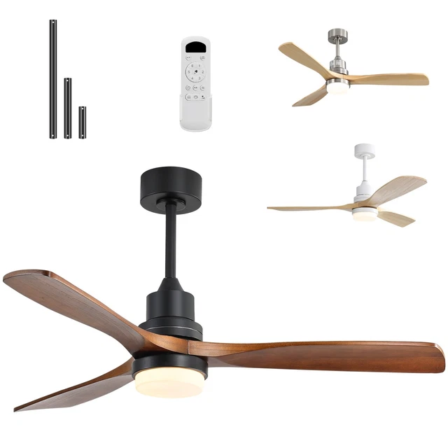 Beacon Ventilateur de plafond avec lumière Flusso blanc 132 cm